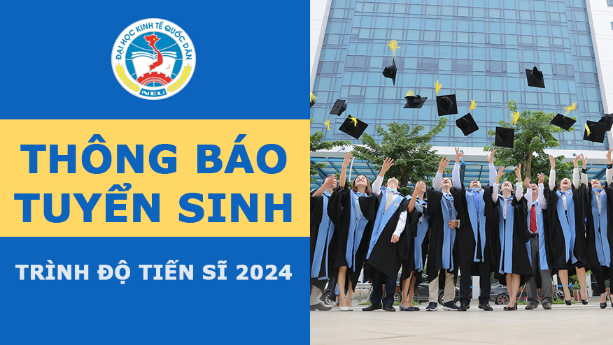 Thông báo tuyển sinh trình độ tiến sĩ năm 2024 (khóa 45)