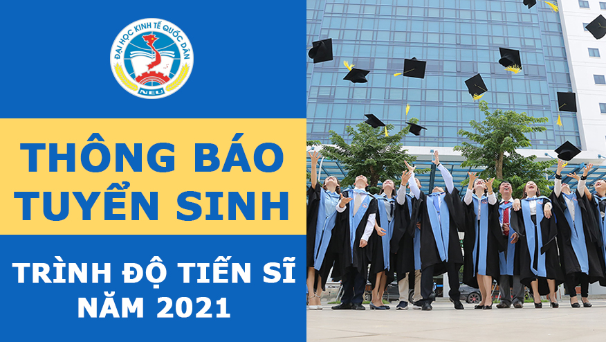 Thông báo tuyển sinh trình độ tiến sĩ năm 2021